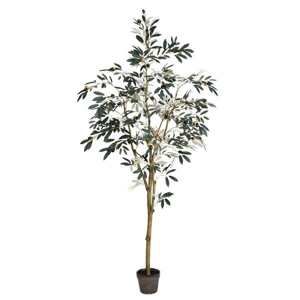 6' Artificial Olive Tree in Planter Pot