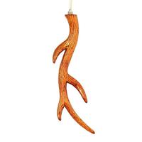 Vickerman 12" Copper Brushed Antler Ornament (6 pack)