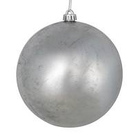 View 8" Silver Foil Finish Ball Ornament (2 pack)