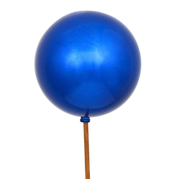 18" Blue Ball Ornament Pick (6 pack)