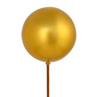 Vickerman 18" Honey Gold Ball Ornament Pick (6 pack)