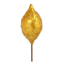 Vickerman 18" Honey Gold Swirl Ornament Pick (6 pack)