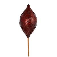 Vickerman 18" Burgundy Swirl Ornament Pick (6 pack)