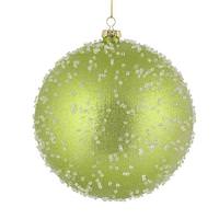 View 8" Celadon Ice Ball Ornament (2 pack)