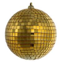 Vickerman 3" Gold Mirror Ball Ornament (12 pack)