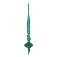 Vickerman 12" Seafoam Green Glitter Cupola Finial Ornament (3 pack)