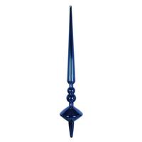 Vickerman 18"   Blue Shiny Cupola Finial Ornament (2 pack)