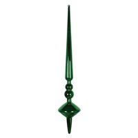 Vickerman 18" Green Shiny Cupola Finial Ornament (2 pack)