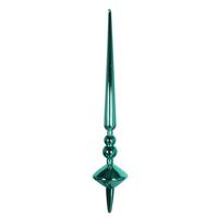 View 18" Teal Shiny Cupola Finial Ornament (2 pack)