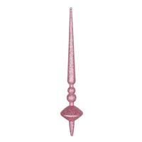 Vickerman 18" Mauve Glitter Cupola Finial Ornament (2 pack)