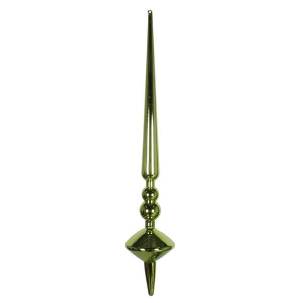 18" Celadon Shiny Cupola Finial Ornament (2 pack)