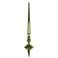 Vickerman 18" Celadon Shiny Cupola Finial Ornament (2 pack)
