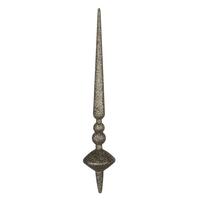 Vickerman 18" Moss Green Glitter Cupola Finial Ornament (2 pack)