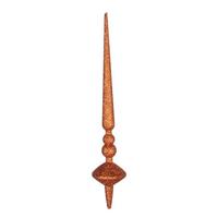 Vickerman 18" Copper Glitter Cupola Finial Ornament (2 pack)