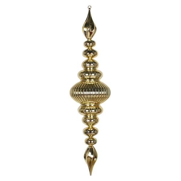 41" Gold Shiny Finial Ornament