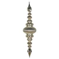 Vickerman 41" Champagne Shiny Finial Ornament
