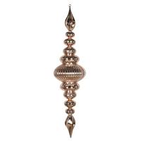 Vickerman 41" Rose Gold Shiny Finial Ornament