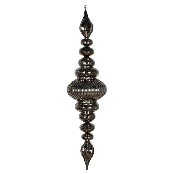 41" Moss Green Shiny Finial Ornament