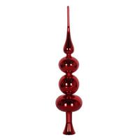 Vickerman 19" Red Shiny Finial Tree Topper