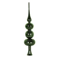 Vickerman 19" Moss Green Shiny Finial Tree Topper