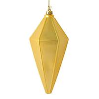 Vickerman 7" Gold Shiny Lantern Ornament (4 pack)