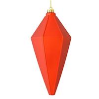 Vickerman 7" Burnished Orange Matte Lantern Ornament (4 pack)