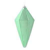 Vickerman 7" Seafoam Green Shiny Lantern Ornament (4 pack)