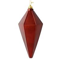 Vickerman 7" Burgundy Shiny Lantern Ornament (4 pack)