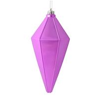 Vickerman 7" Orchid Shiny Lantern Ornament (4 pack)