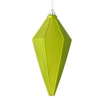 Vickerman 7" Lime Matte Lantern Ornament (4 pack)