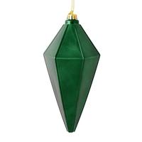 Vickerman 7" Midnight Green Shiny Lantern Ornament (4 pack)