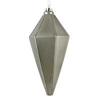 Vickerman 7" Pewter Shiny Lantern Ornament (4 pack)