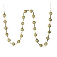 View 6' Champagne Ball Ornament Garland