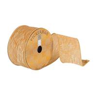 Vickerman 2.5" x 10Yd Gold Toile De Jouy Wired Ribbon
