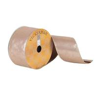 View 2.5" x 10Yd Champagne Crackle Shimmer Wired Ribbon
