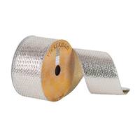 Vickerman 2.5" x 10Yd Silver Shimmer Woven Dupion Wired Ribbon