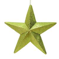 Vickerman 23" Lime Glitter Star Ornament