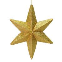 Vickerman 20" Gold Glitter Bethlehem Star Ornament