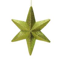 Vickerman 20" Lime Glitter Bethlehem Star Ornament