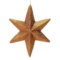 Vickerman 20" Copper Glitter Bethlehem Star Ornament