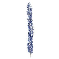 Vickerman 6' Artificial Blue Glitter Berry Garland