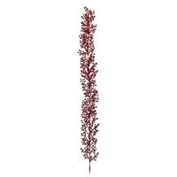 Vickerman 6' Artificial Burgundy Glitter Berry Garland