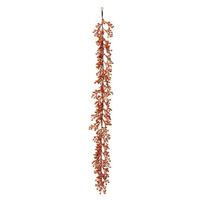Vickerman 6' Artificial Copper Glitter Berry Garland