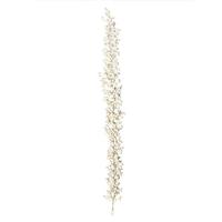 Vickerman 6' Artificial White Flocked Berry Garland