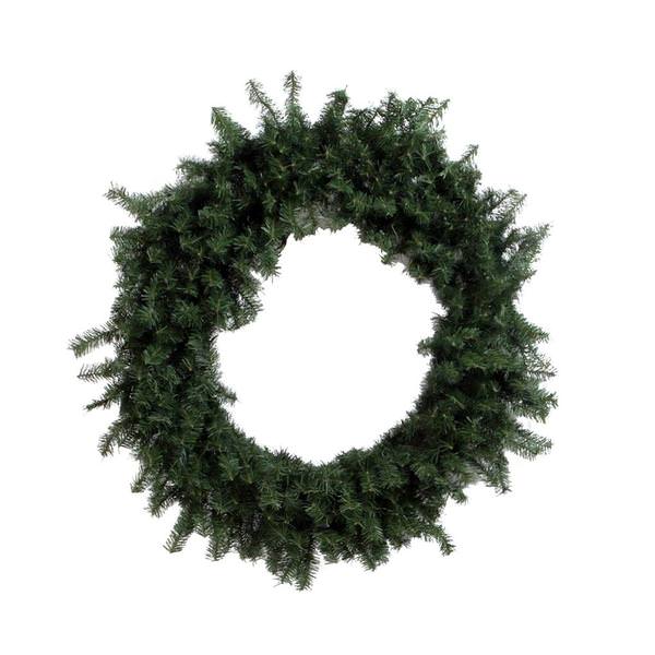 12" Artificial Canadian Pine Wreath (4 pack)