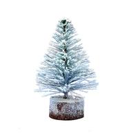 View 6" Flocked Village Tree (6 pack)