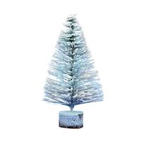 Vickerman 9" Flocked Village Tree (6 pack)