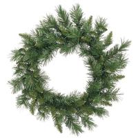 Vickerman 18" Artificial Imperial Pine Wreath (2 pack)