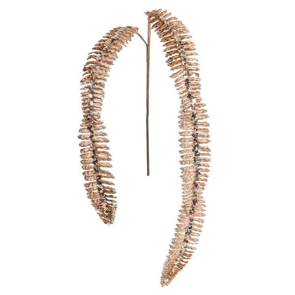 20" Chocolate Fern Glitter Spray (3 pack)