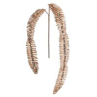 Vickerman 20" Chocolate Fern Glitter Spray (3 pack)